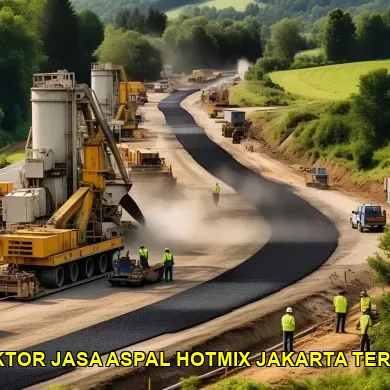 7 Cara Memilih Kontraktor Jasa Aspal Hotmix Jakarta